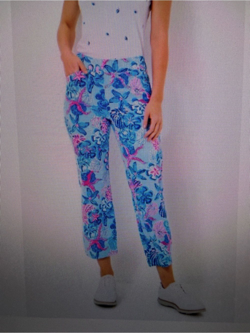 NWT Lilly Pulitzer Alston Crop Pants Multi Bahamas Beachcomber 4